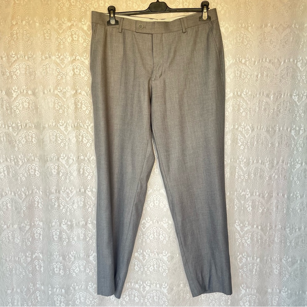 Giorgio Fiorelli Men's Modern Fit Flat Front Solid Dress Pants Size 34/28